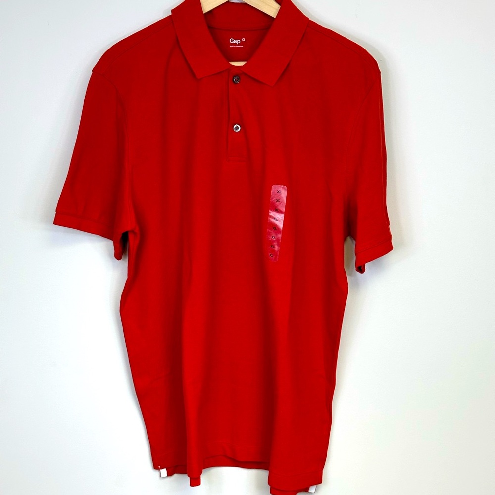 GAP Red Polo Short Sleeve